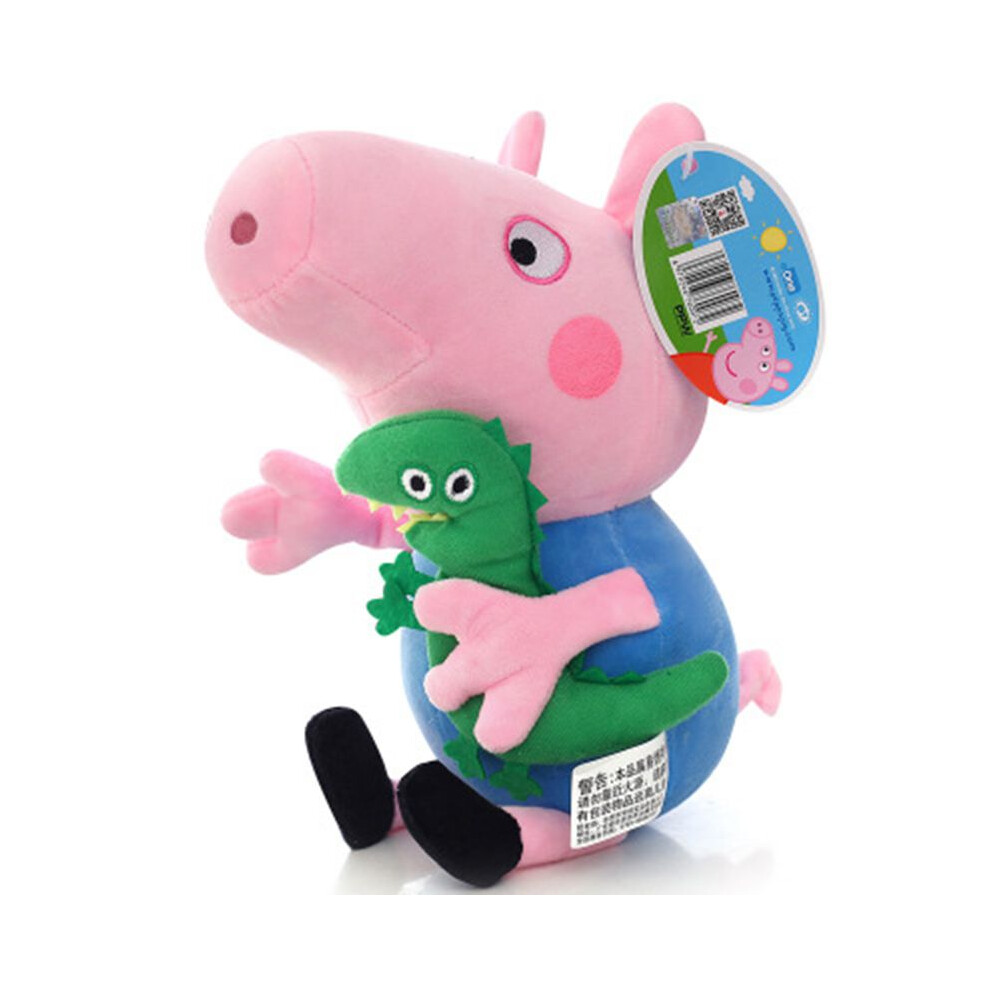 (George Pig, 25cm) Pig George Peppa Mummy Daddy Plush Toy 20110cm Stuffed Doll Kids Fans Gift