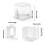 Push Button Lockout Energy Isolation Switch Cover D60‑3, Transparent Emergency Stop Protector 3