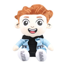 22 cm Caylus Pluche Cartoon Schattig Blauw Kleding Jongetje Gevulde Knuffeldieren Kindergeschenken