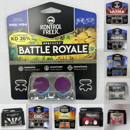 (Style 8)Kontrol Freek Ps5 Ps4 Performance Thumbsticks Game Joystick Cap Increas Height 2