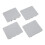 4PCS ABS Side Skirt Rocker Panel Plug Caps for E320 E430 1995-2003 1