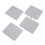 4PCS ABS Side Skirt Rocker Panel Plug Caps for E320 E430 1995-2003 15