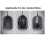 (Black) Mouse Mover Undetectable With Timer, Silent Mouse Jiggler With On/off Switch 5