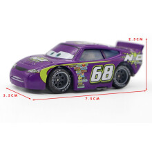 (Racer 68)Pixar Cars Racer King Kinder Speelgoed Voor Cadeaus Alloy Model Mini Kinderen