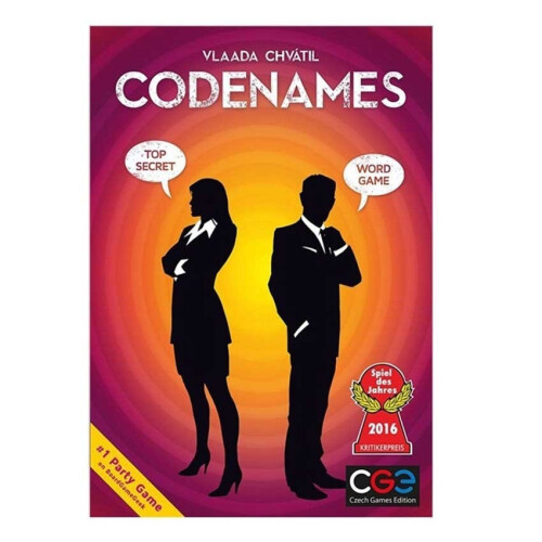 (Red)Codenames Pictures Edition Board Game By Czech Games Card Household Gift Toys