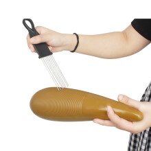 Stainless Steel Fish Guiro Instrument with Scraper for Bands & Parties