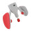 Adjustable Thigh Trainer 10-35kg Digital Counting Gray Exercise Equipment 8