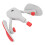 Adjustable Thigh Trainer 10-35kg Digital Counting Gray Exercise Equipment 1