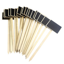 Mini Wooden Blackboard Labelling Boards Pack Of 20 For Plants With Feet DIY Chalkboard Signs For Wedding Decor