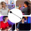 Helmet Microphone Dynamic, Video Conference Microphone Accessory, Lightweight Microphone For Remote Work 3