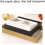 Schwebender Rahmen Double Glass Floating Frame For Hover Effect Double-Sided Retro Photo Frame Black 5-Inch 4 cm Thick 3
