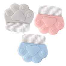 Pet Comb Portable Hair Brush Multifunctional Cat Comb ABS Plastic Pack Of 3
