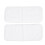2pcs Cloth Diaper Insert, 4-Layer Microfiber, 17x41cm, Washablefor 3-6Y 3