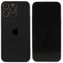 (Black) Compatible For iPhone 14 Pro Max 6.7 inch Dummy Phone Display Model Non-Working Replica Phone Model Toy
