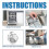 (1 box) 1/2 box of dishwasher tablets for deep cleaning 2