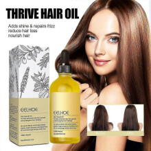 (1pcs) 1/2pcs Natural Organic Veganic Hair Growth Oil Hair Care