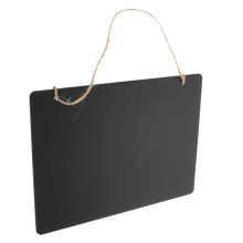 Double-Sided Wall Decor Sign Erasable Surface For Creative Messages And Notes With Hanging Cord For Home