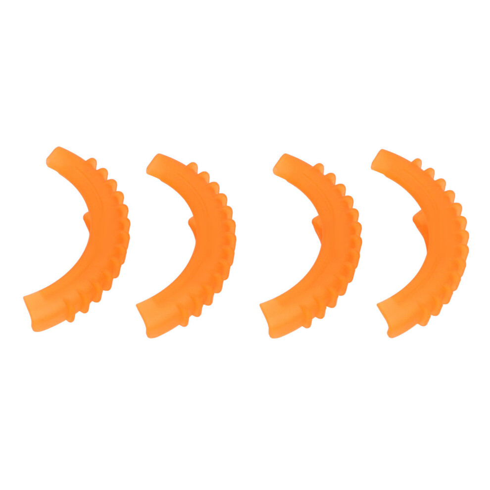 4Pcs Drone Propeller Guard Protector Tpu Anti-Collision Shockproof Bumper Orange 6931337417442
