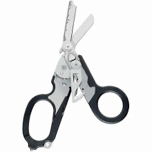 (black) Multifunctional first aid tactical folding scissors outdoor survival tool combination tactical scissors
