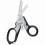 (black) Multifunctional first aid tactical folding scissors outdoor survival tool combination tactical scissors 1