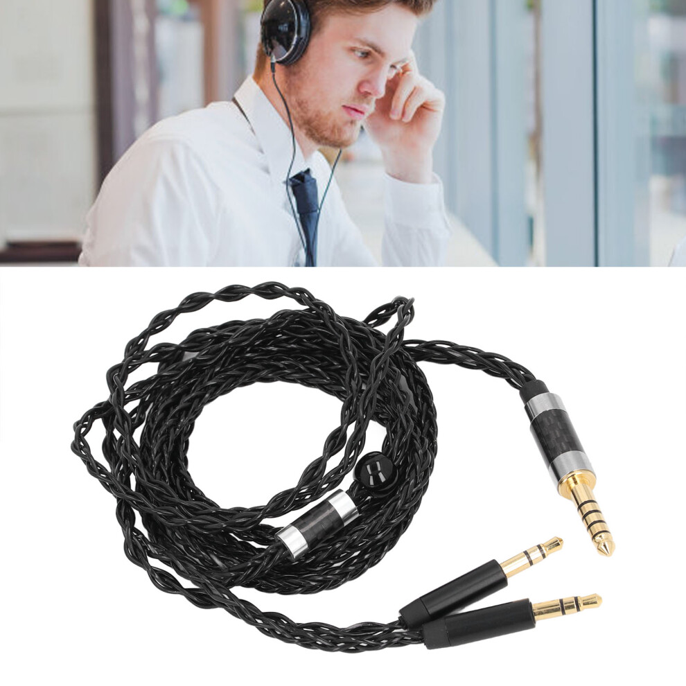 4.4Mm Plated Headphone Cable Replacement 3.9Ft For D600 D7200 D7100 D9200 D5200 Silver 5001337417368