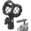 Microphone Shock Absorber Mount Anti Vibration Microphone Clip Holder Recording Studio Shock Stand 5