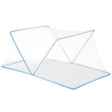(Blue) Lebanghui Children Baby Mosquito Net For Bed Portable Foldable Newborn Travel Tent Free