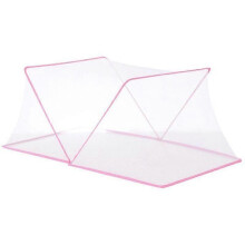 (Pink) Lebanghui Children Baby Mosquito Net For Bed Portable Foldable Newborn Travel Tent Free