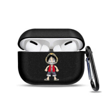 (Pro, B) Anime ONE PIECE TPU Case Cover Compatibel met Apple AirPods Pro 1e/2e/3e generatie