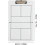 Pickleball Training Board On Site Rail Board Trainer For Intermediate Practice And Competition Specifications Model Size 4