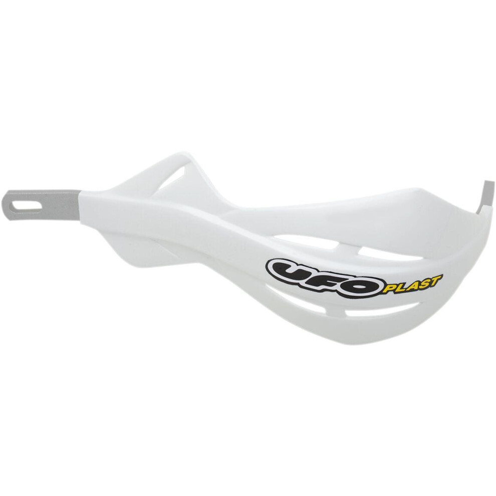 Ufo White Pro Hand Guards With Aluminium Insert For 1-1/8" Handlebars