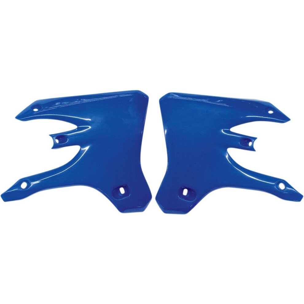 Ufo Blue Radiator Scoops For Yamaha Wrf250 2005-2006 - Reflex