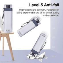 (400ml, brown) Lebanghui Water Bottles Portable Sport Travel Direct Drinking Bottles Water Leakproof