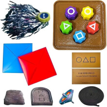 Gonggi Korean Game 2025 Traditional Gonggi Set With Colourful Pebble Stones Hand Game Coordination Training 1 Set