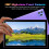 10.1" Android 13 Tablet 8GB RAM 256GB Expandable, 19201200 IPS Display 4