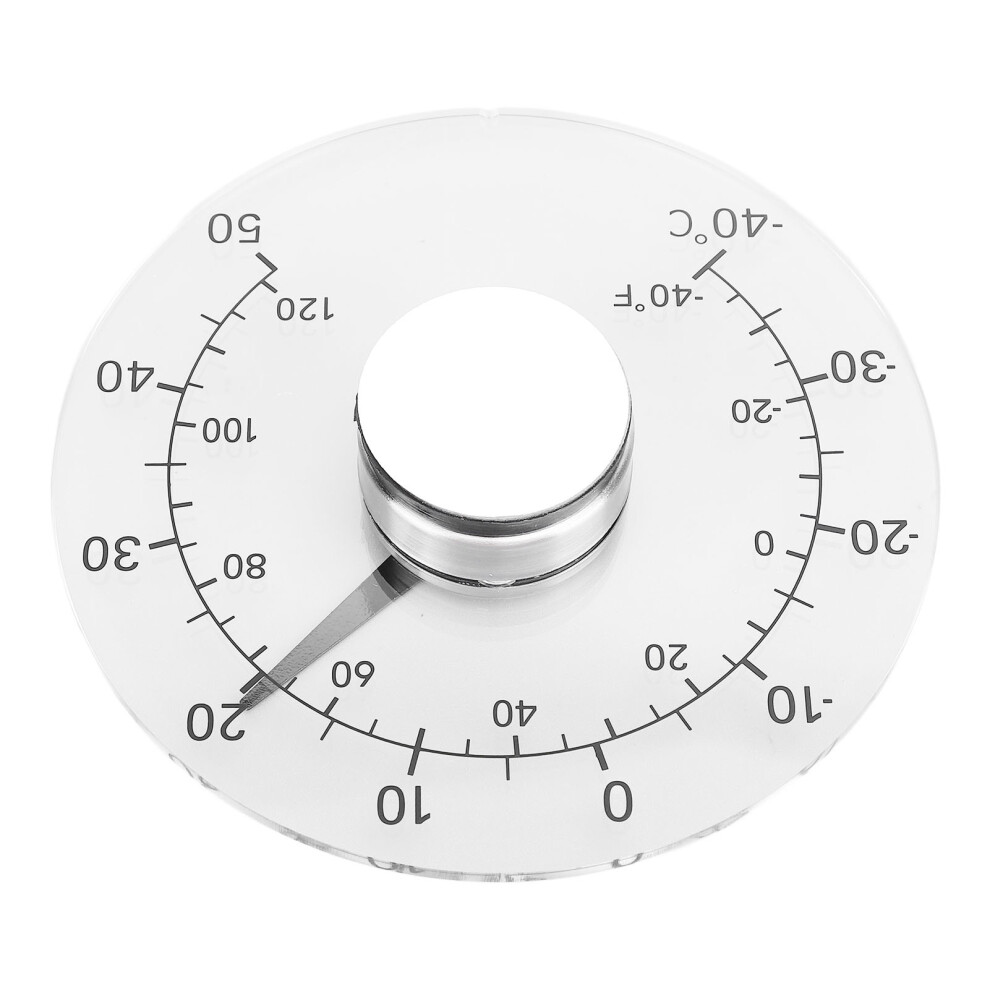 No Battery Needed Thermometer â40 to 50 with Easy Glass Mount