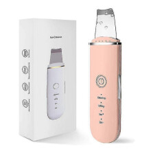 (Pink)Lebanghui Ultrasonic Skin Scrubber Ion Facial Cleanser