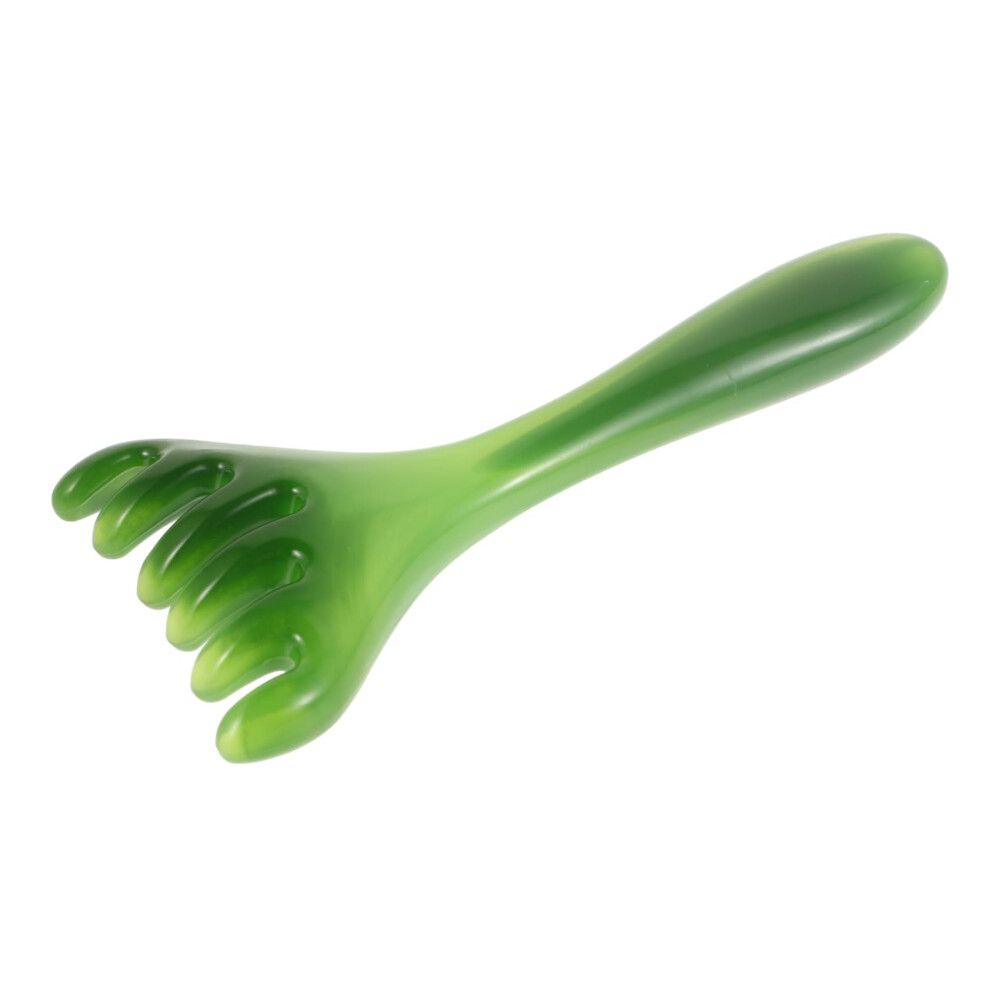 Scalp Massage Comb Wide-Tooth Resin Hair Comb For Men Spa Massager Tool Head Massage Device
