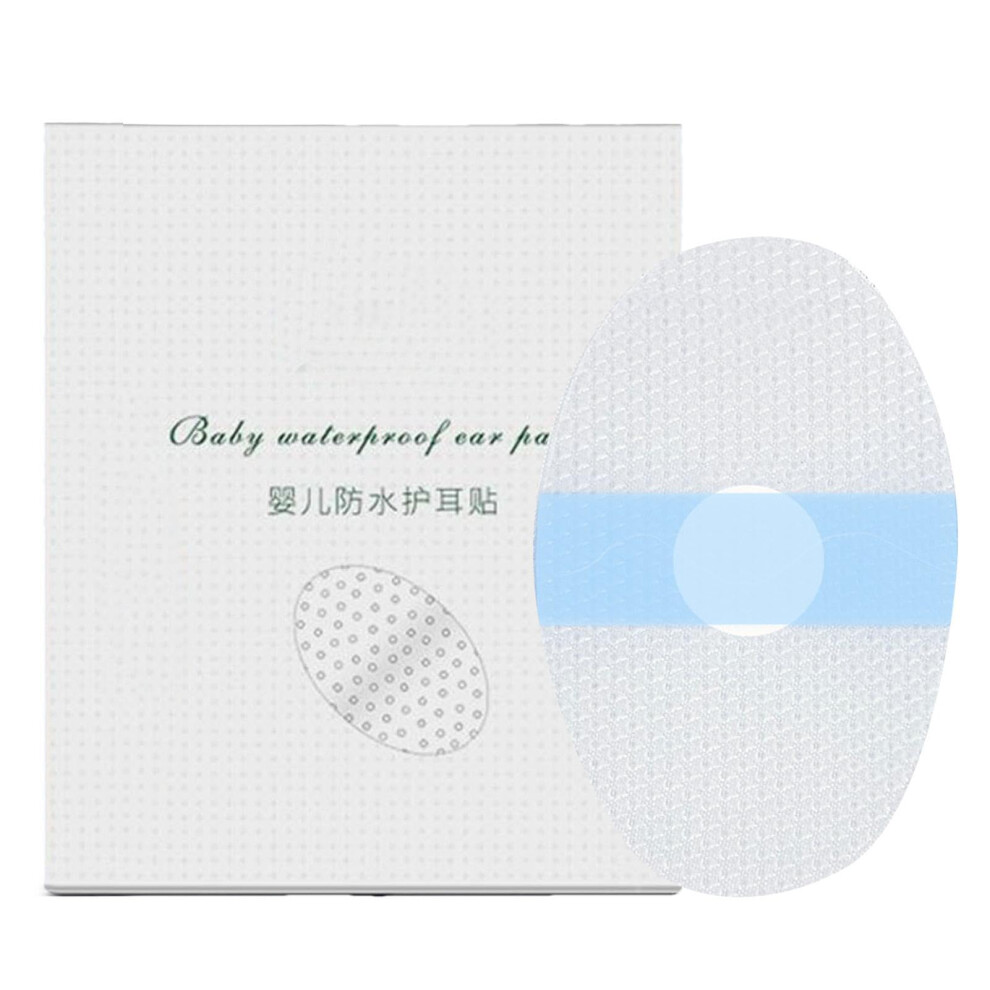 Waterproof Ear Patches For Babies And Children, Silicone Gel Material, One Size, Ear Stickers For Bath Shower Swimming