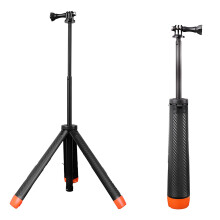 4 in 1 Floating Selfie Stick Tripod For Action 5 Pro 4 3 X4 X3 Ace Pro 2 Waterproof Monopod Floating Grip 9.25-22.44