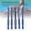 5 pcs 6mm Tungsten Steel Eccentric Drill Bit for Masonry & Tile 9