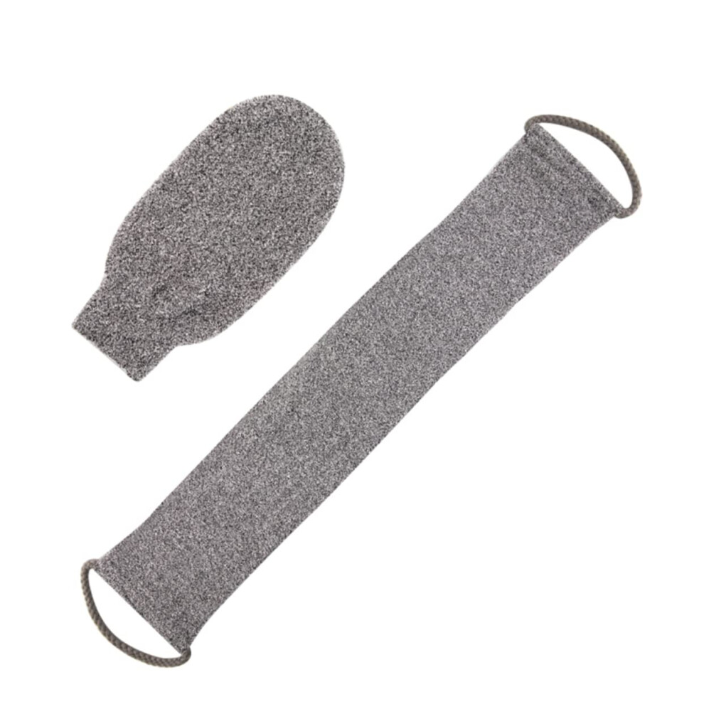 Bamboo Fiber Bath Towel Glove Exfoliating And Cleansing Glove Lightweight And Durable For Showers And Home Spa Skin Care