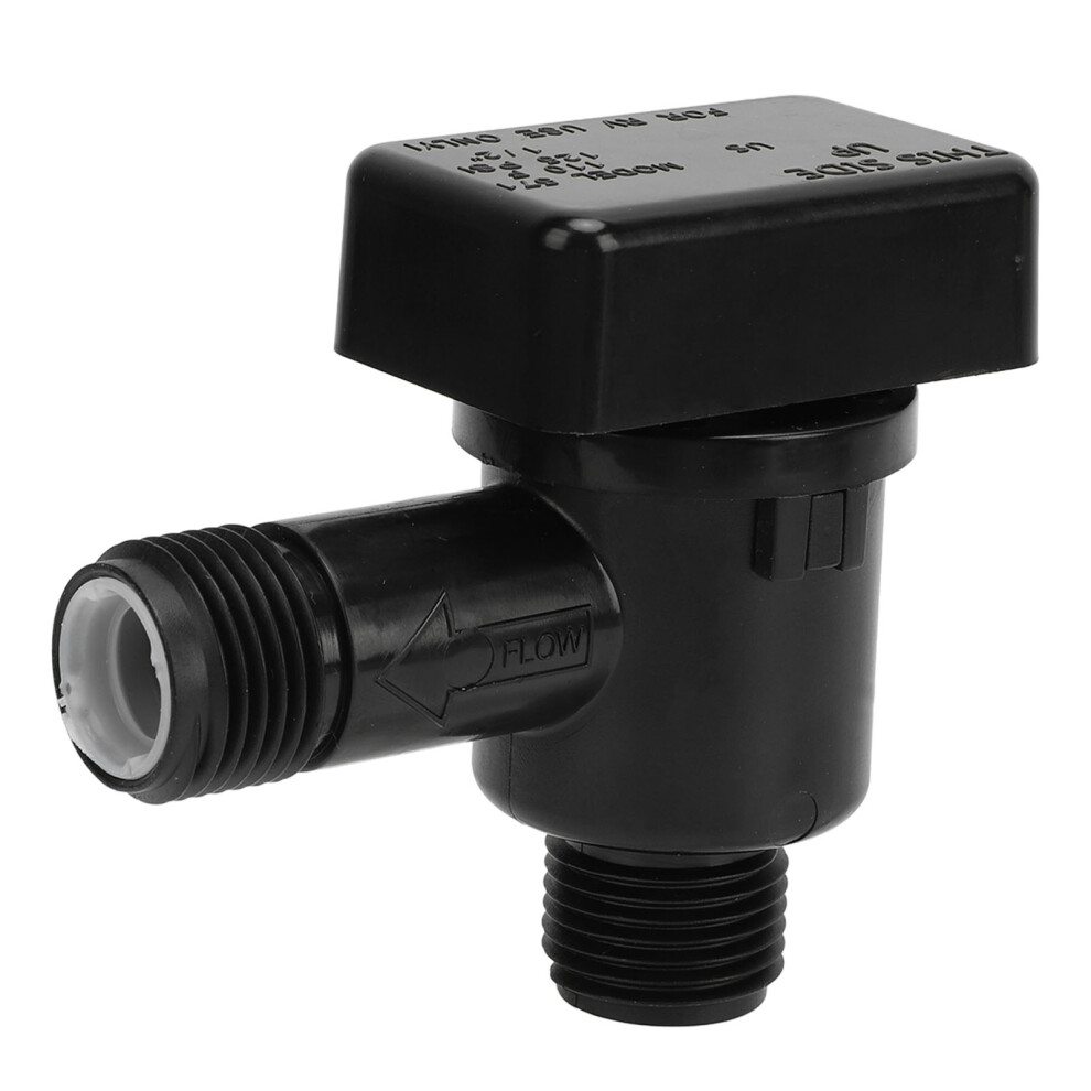 8Â125 Psi Backflow Preventer Valve With 1/2In Npt For Rv Campers Black 4341337446397