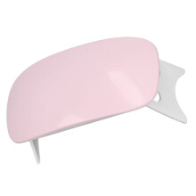 Pink UV LED Nail Lamp 48W Fast Drying Portable Gel Dryer for Home Travel