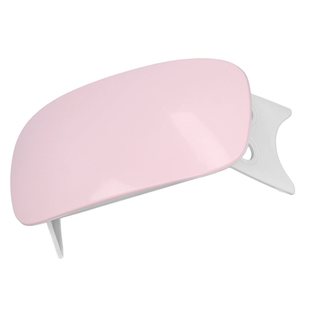 Pink UV LED Nail Lamp 48W Fast Drying Portable Gel Dryer for Home Travel