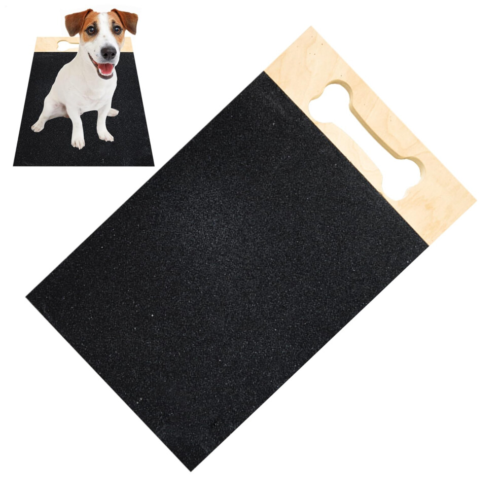 Dog Scratching Relief Pad, Wooden Base Nail File Board, Wear-Resistant Paw Care, No Debris, 15.75x8.86x0.59 In-image-OPC-PJGBGQN-NEW