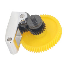 Hardened Steel Extruder Gear Assembly for Bambu X1C P1S P1P