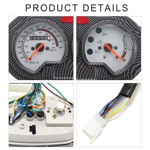 Full-Function Bicycle Instrument Cluster 12V Precision Dashboard Multifunction Upgrade For Motorcycles 2