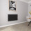AICA (600x1020mm Single) Horizontal flat radiator black all sizes 3