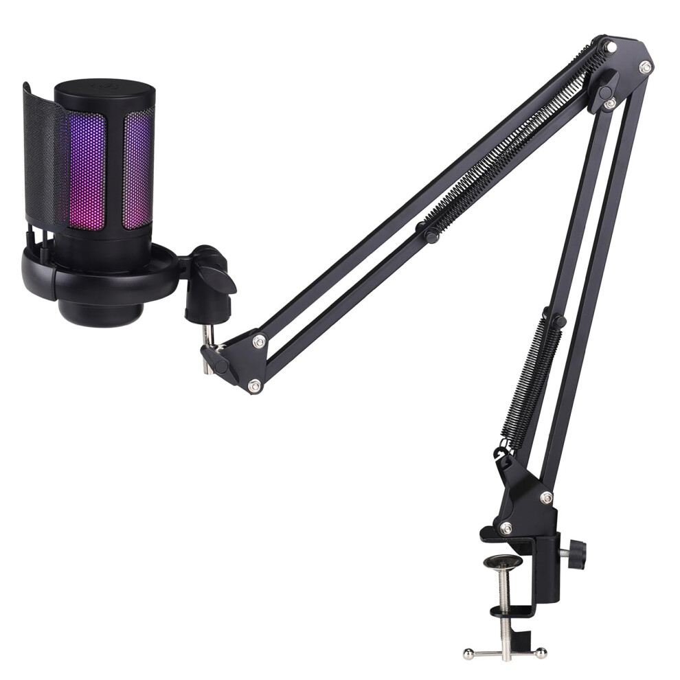 Usb Microphone Kit With Arm Mount And Boom Arm Stand, Quick Mute, Gain Control, Pc Mac Ps4 Ps5 Compatible 6276012287461
